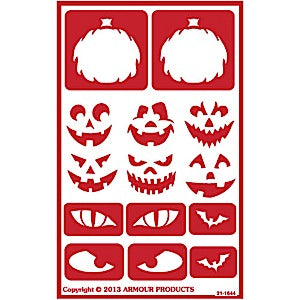 ONO Stencil Set - Halloween Pumpkins