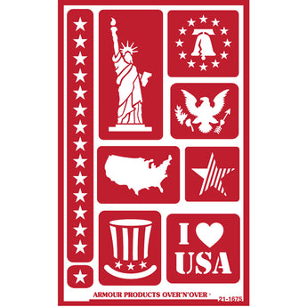 ONO Stencil Set - Patriotic