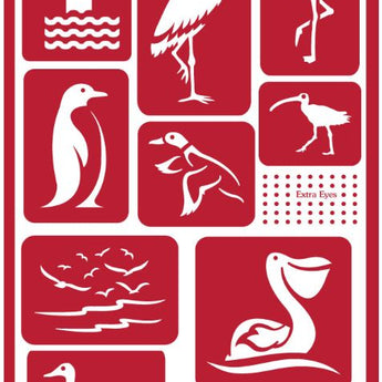 ONO Stencil Set - Water Birds