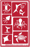 ONO Stencil Set - Sea Creatures