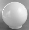 8'' White Globe
