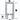 3/4'' U Flat Zinc with 5/32" Channel - 6 ft.