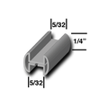 1/4'' H Round Zinc - 4 ft.