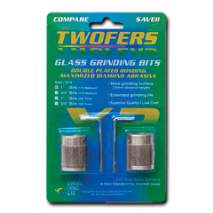 1'' Medium 170 Grit TWOFERS 2 bit set