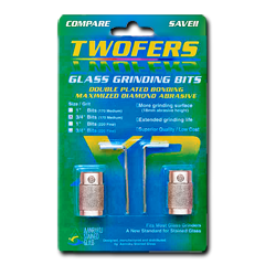3/4'' Medium 170 Grit TWOFERS 2 bit set