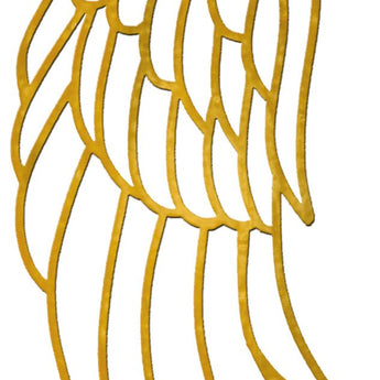 Large Angel Wing Filigree-Pair