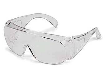 Clear Fit-Over Safety Glasses
