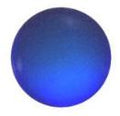 Eye Jewel 12mm Round Smooth - Dark Blue