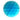 Jewel 30mm Round Faceted - Turquoise