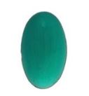 Background Jewel 24x14mm Oval Smooth - Teal