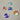 Jewel 25mm Round Faceted - Dichroic