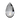 Jewel 40mmx24mm Faceted Teardrop - Clear