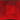 Jewel 25mm Square Faceted - Red
