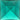 Jewel 25mm Square Faceted - Teal