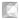 Jewel 25mm Square Faceted - Crystal