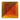 Jewel 25mm Square Faceted - Dark Amber