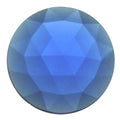 Jewel 25mm Round Faceted - Dark Blue