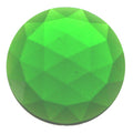 Jewel 25mm Round Faceted - Green
