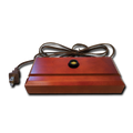 * Lighted Rectangular Wood Display Base with Cord Set