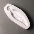 Holey Feather Frit Cast Mold - 7.25 x 3 in. by Creative Paradise