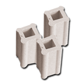 1-1/2" Wide x 6'' Tall Kiln Post (set of 3)