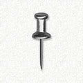Aluminum Push Pins - 1/2 in. (Box of 25)