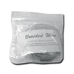 Braided Wire 1/8'' Tinned Copper (25ft)