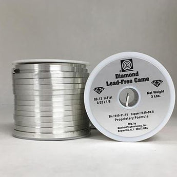 1/16'' U Bright Lead-Free Came 3lb.