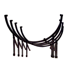 *Set 4 Wrought Iron Display Stands
