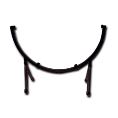 14" Round Black Metal Art Stand
