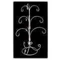 Ornament Display Stand 22''H Silver
