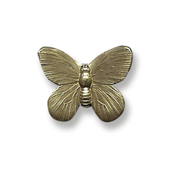 Brass Butterfly Pull