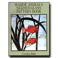 Marine Animals Stained Glass Pattern Book