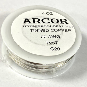 20 Gauge Tinned Wire - 4 oz. 78 ft