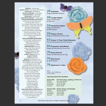 Glass Patterns Quarterly Fall 2023