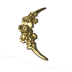 Flower Brass Box Corner (12 ea)