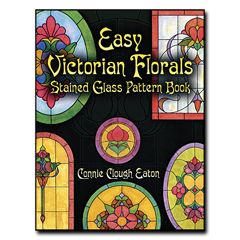 Easy Victorian Florals Stained Glass Pattern Book