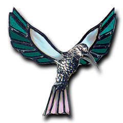 Hummingbird Casting-Lead Free, 2-1/4" long