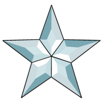 5 Point Star Bevel, 6'' diameter