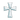 Clear Simple Cross Bevel Cluster