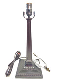 21" Mission Lamp Base (13.5" Base + 7.5" Harp)