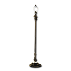 59'' Pillar w/Onyx Lamp Base (51" Base + 8" Harp)