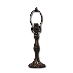 16" Pompeii Lamp Base (9" Base + 7" Harp)