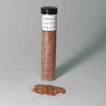 Aventurine Gold Glass Frit, 104 COE, 2 oz pkg