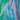 Bullseye White/Turquoise/Lime/Pink Mottle
