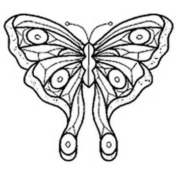 Butterfly Bevel Cluster 33 Pcs