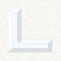 1.5''x4'' Mitered Bevel Corners-8pc.