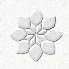 Bevel Cluster, 12" x 12", 16 Pieces
