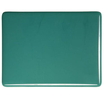 Bullseye Thin Teal Green Opalescent 90COE