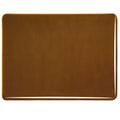 Bullseye Thin Dark Rose Brown Cathedral 90COE